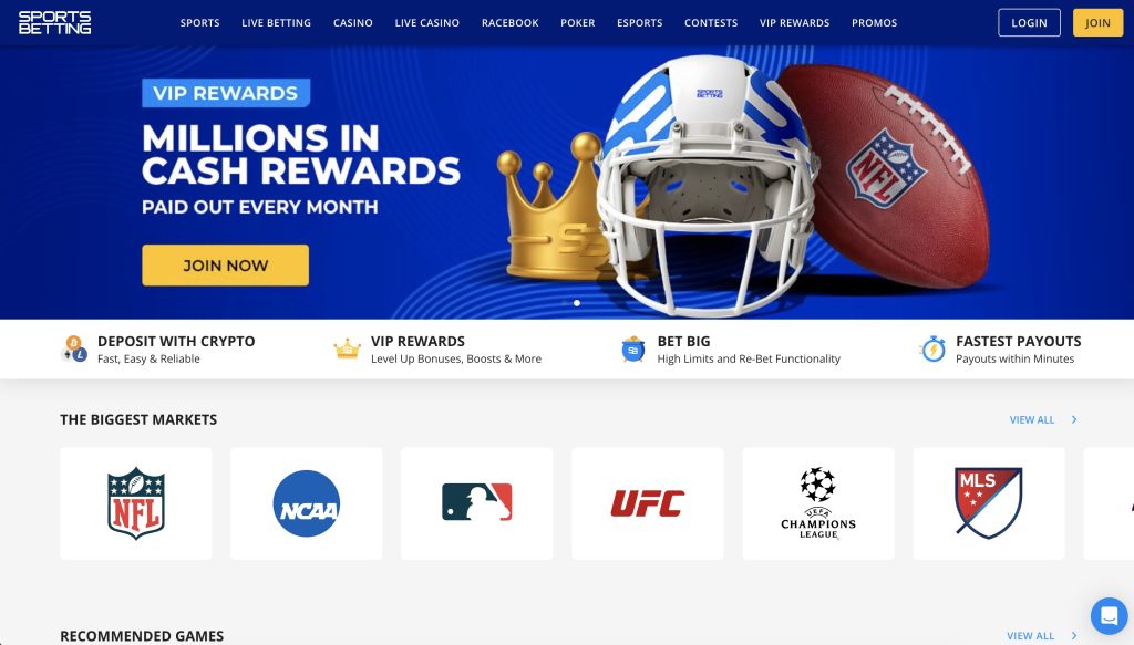 SportsBetting.ag Offshore Sports Betting Site